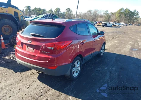 2012 Hyundai Tucson Gls z USA, uszkodzony, nr VIN KM8JU3AC0CU513597